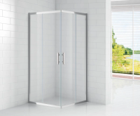 ДУШЕВЫЕ КАБИНЫ И ОГРАЖДЕНИЯ CEZARES ECO-O-A-2-90-P-Cr Душевой уголок
