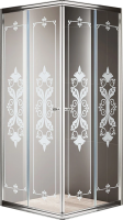 Душевой уголок Cezares Giubileo 80x80 GIUBILEO-A-2-80-SCORREVOLE-CP-Cr