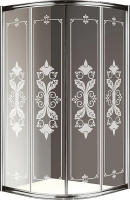 Душевой уголок Cezares Giubileo 90x90 GIUBILEO-R-2-90-SCORREVOLE-CP-Cr