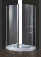 Душевой уголок Cezares Elena 120х90 ELENA-W-RH-1-120/90-C-Cr-L