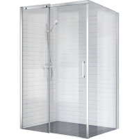 ДУШЕВЫЕ КАБИНЫ И ОГРАЖДЕНИЯ BelBagno ACQUA-AH-1-100/80-C-Cr Душевой уголок