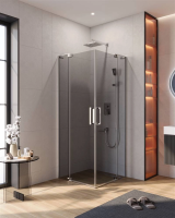 Душевой уголок Cezares Slider 80х80 SLIDER-A-2-80/90-GRIGIO-Cr