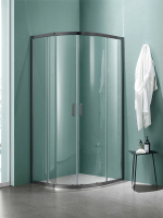 Душевой уголок Aquatek 90x90 AQ ARI RO 09020GM оружейная сталь