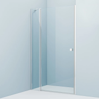 Душевая перегородка Iddis Ray 120 см. профиль хром, стекло прозрачное