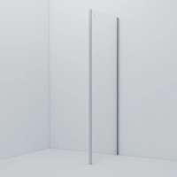 Душевая перегородка Iddis Zodiac 80 см. профиль хром, стекло прозрачное