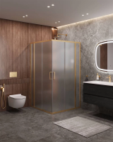 ДУШЕВЫЕ КАБИНЫ И ОГРАЖДЕНИЯ CEZARES MOLVENO-A-22-90+20-P-BORO Душевой уголок