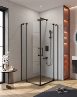 Душевой уголок Cezares Slider 100х100 SLIDER-A-2-100/110-C-NERO