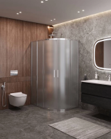 Душевой уголок Cezares Molveno 100х80 MOLVENO-RH-2-100/80-P-Cr