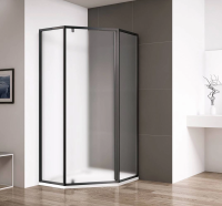 Душевой уголок Cezares Eco 90х90 ECO-O-P-1-90-P-NERO