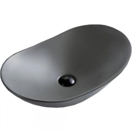 Раковина накладная BelBagno 65 BB1404-H311 серая
