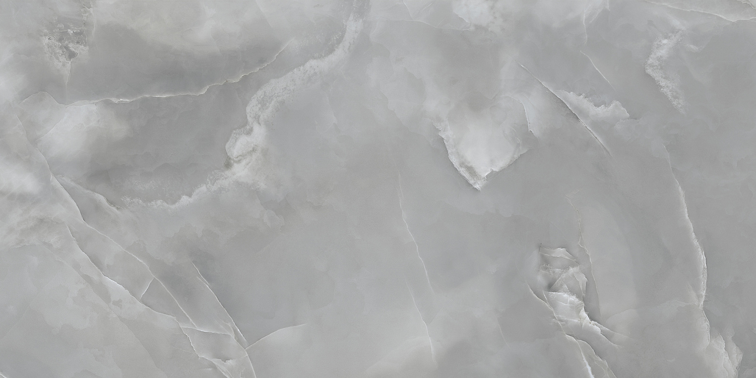 Snowy Night Керамогранит серый 60х120 лаппатированный шайн