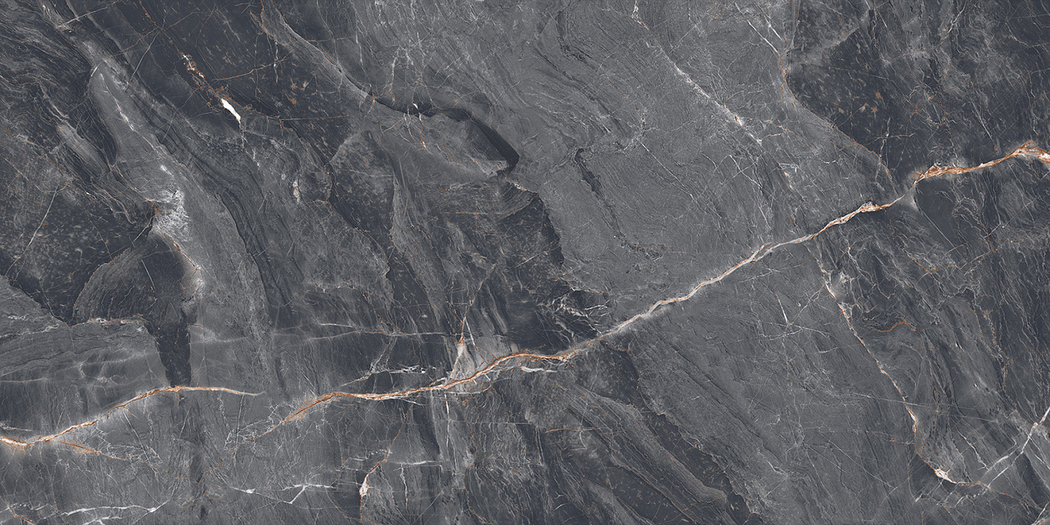 Jerico Nero Керамогранит чёрный 60х120 матовый карвинг