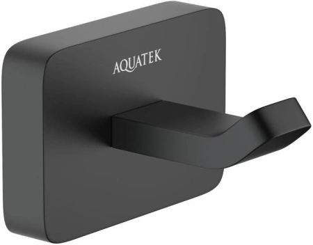 Крючок для ванной Aquatek Либра AQ4301MB черный
