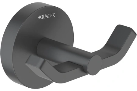 Крючок для ванной Aquatek Бетта AQ4602MB черный