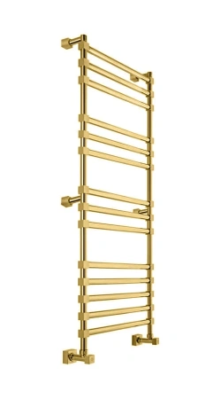 Полотенцесушитель водяной 510x1357 Margaroli Sole 464TQ4614GO золото