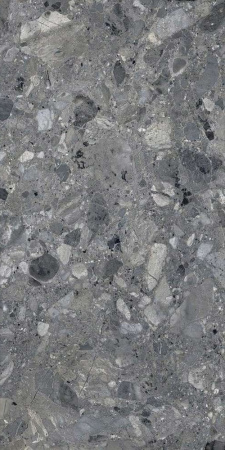 Bursa Grey 600x1200 Maimoon керамогранит терраццо серый карвинг ректифицированный