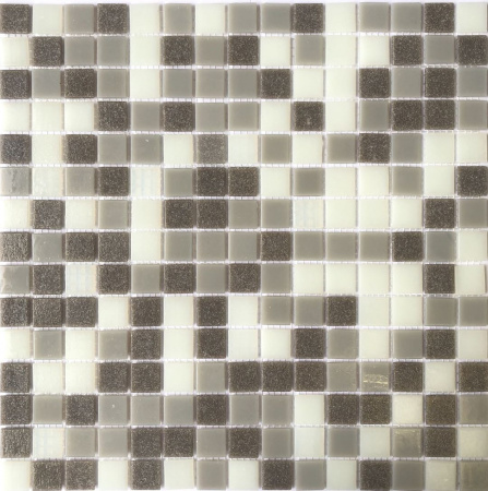 pixmosaic PIX120 из стекла, чип 20x20 мм, сетка 316х316х4 мм