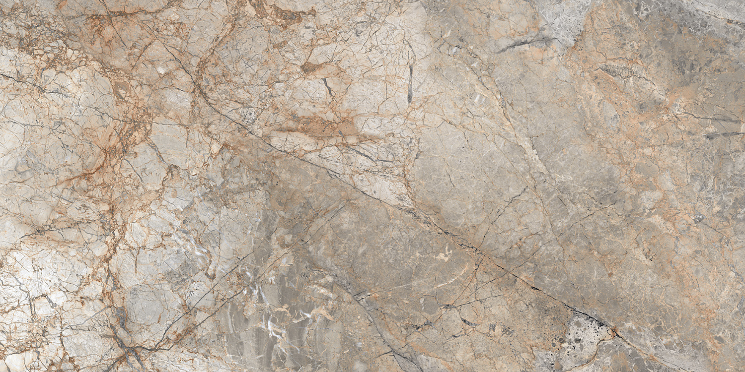 Spark Керамогранит коричневый 60х120 лаппатированный шайн