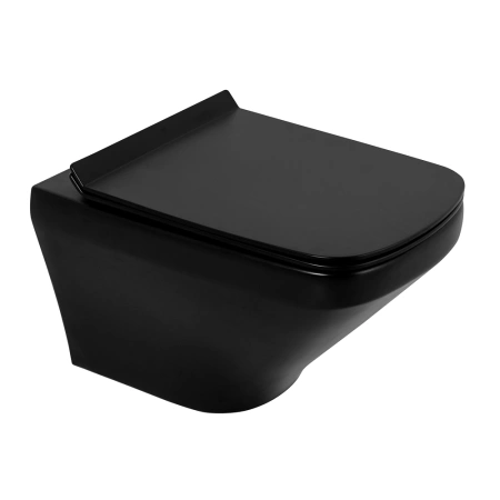 Унитаз подвесной BelBagno Sela BB3201CHR-MB