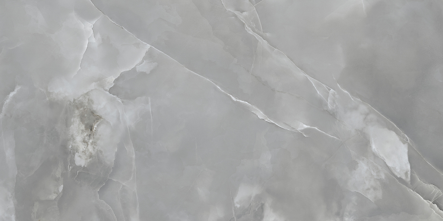 Snowy Night Керамогранит серый 60х120 лаппатированный шайн