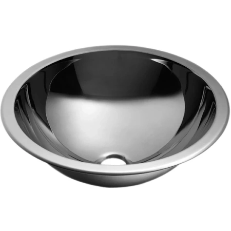 Раковина встраиваемая Nofer 45 13030.RS хром