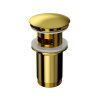 Донный клапан WHITECROSS A706GL для умывальника, клик-клак (золото)