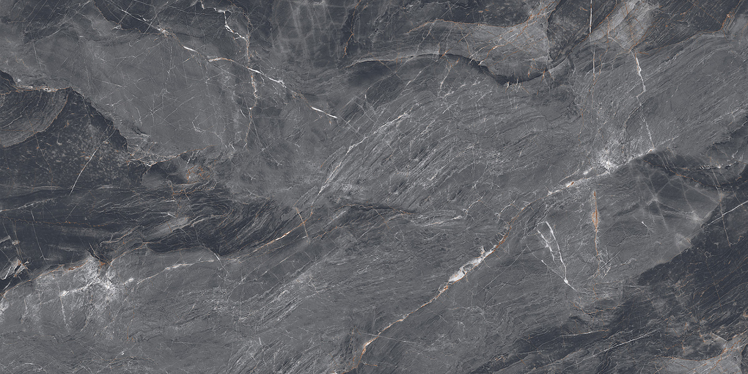 Jerico Nero Керамогранит чёрный 60х120 матовый карвинг