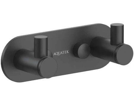 Крючок для ванной Aquatek Европа AQ4102MB черный