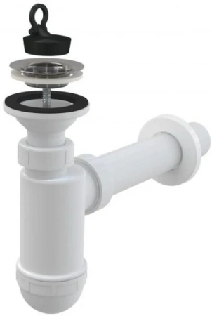 Сифон для раковины AlcaPlast A41 хром