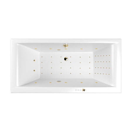 Ванна WHITECROSS Savia Duo 170x80 "NANO" (золото)