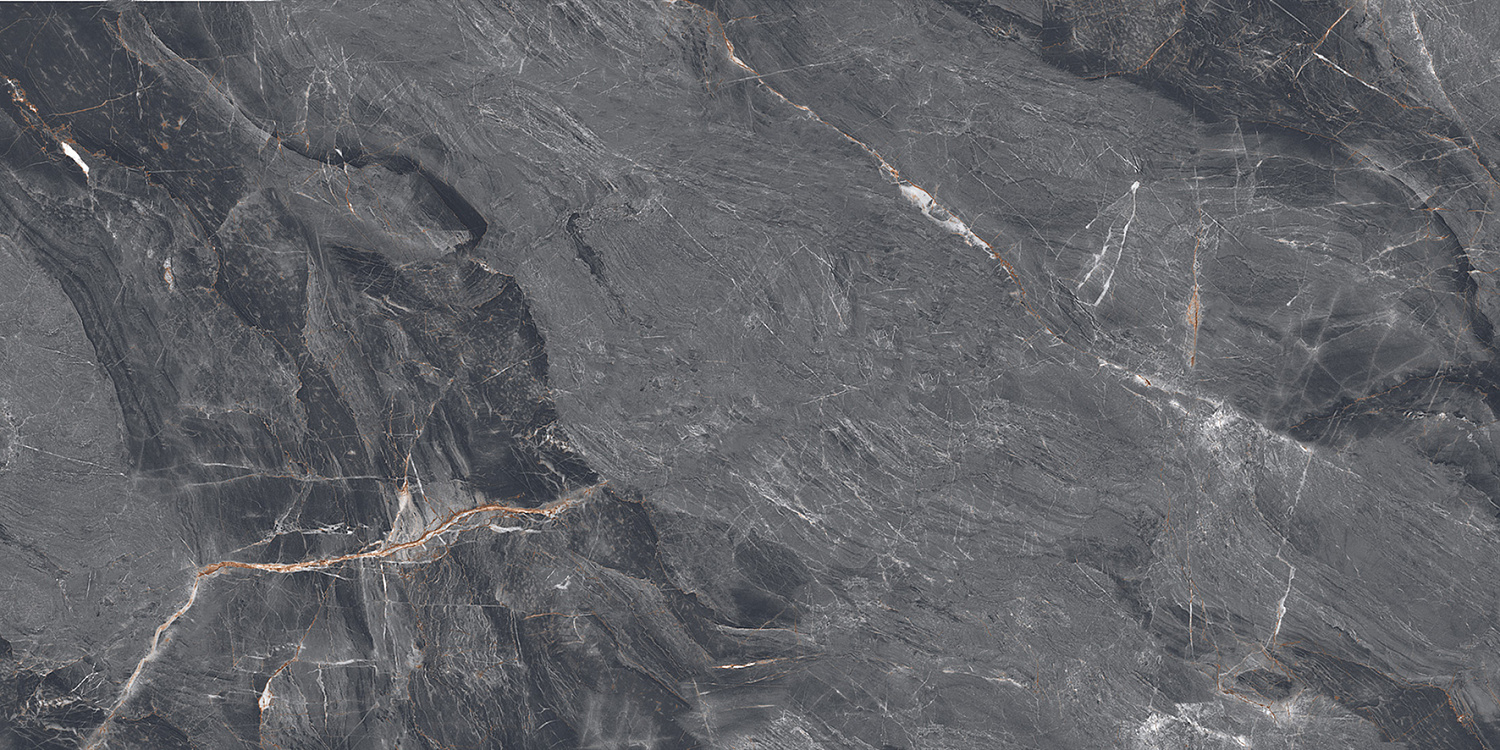 Jerico Nero Керамогранит чёрный 60х120 матовый карвинг