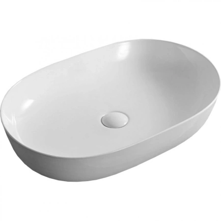 Раковина накладная BelBagno 65 BB1348 белая