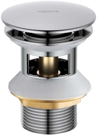 Донный клапан Aquatek AQ6002CR хром