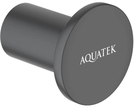 Крючок для ванной Aquatek Лира AQ4401MB черный