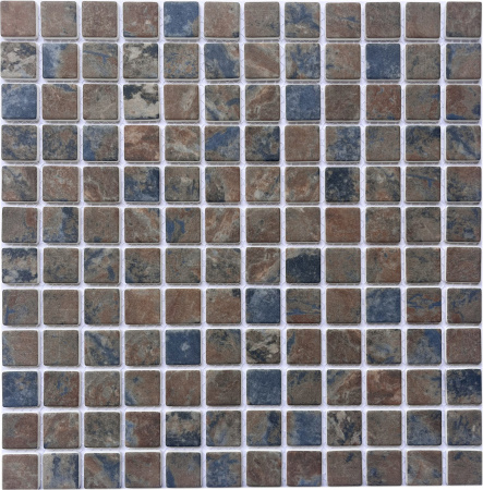pixmosaic PIX761 из стекла, чип 23x23 мм, сетка 300х300x4 мм