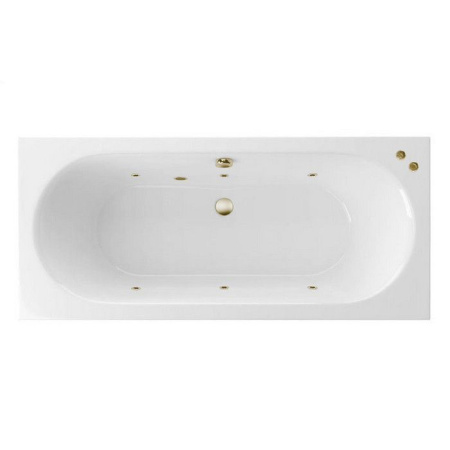 Ванна EXCELLENT Oceana Slim 160x75 "SOFT" (бронза)
