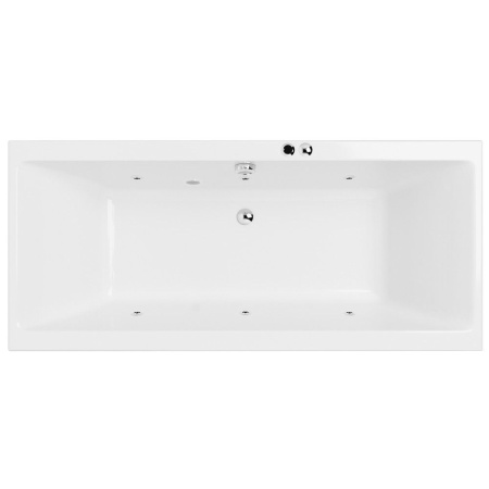Ванна EXCELLENT Pryzmat Slim 180x80 "SOFT" (хром)