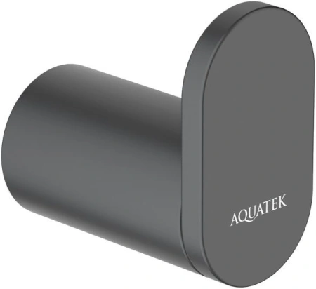 Крючок для ванной Aquatek Лира AQ4425MB черный