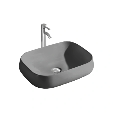 Раковина накладная Aquatek 60 AQ5526-MG серая