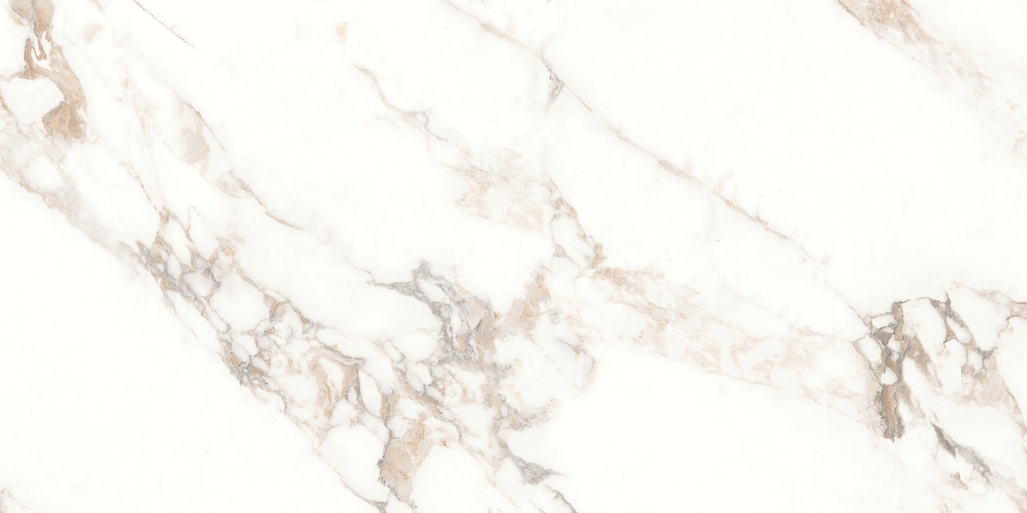 Statuario Ice Керамогранит белый 60х120 лаппатированный шайн