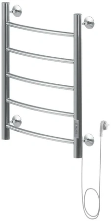 Полотенцесушитель электрический 600x500 Aquanet Romeo 00281986 хром