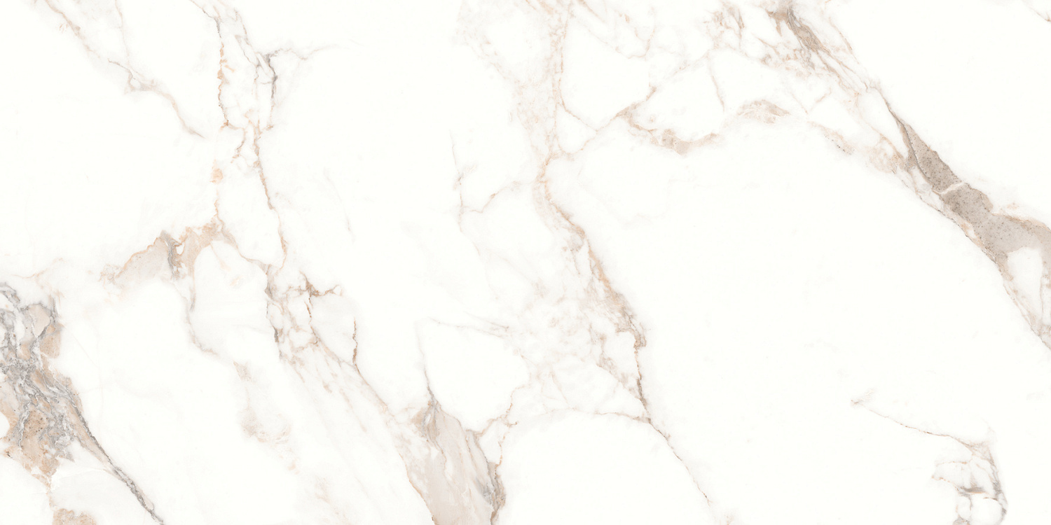 Statuario Ice Керамогранит белый 60х120 лаппатированный шайн