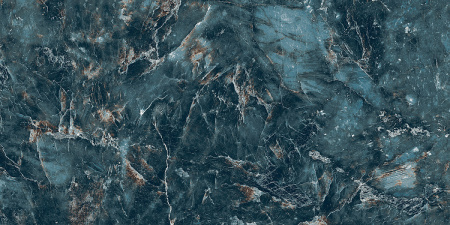 Blue Stone 600x1200 Azario керамогранит под камень бирюзовый полированный ректифицированный