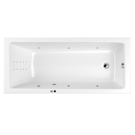 Ванна WHITECROSS Wave 160x70 "LINE NANO" (хром)