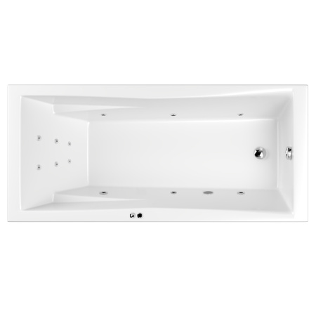 Ванна WHITECROSS Palace 170x75 "LINE" (хром)