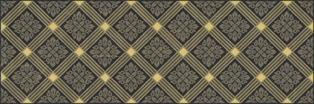 Royal Декор чёрный 20х60