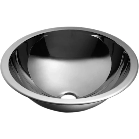 Раковина встраиваемая Nofer 40 13029.RS хром