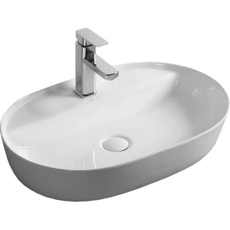 Раковина накладная BelBagno 65 BB1346 белая