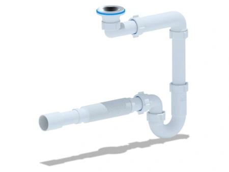 Сифон для раковины Aquaton 1A276005XX000 белый