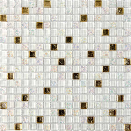 pixmosaic PIX705 из стекла, чип 15x15 мм, сетка 300х300x8 мм